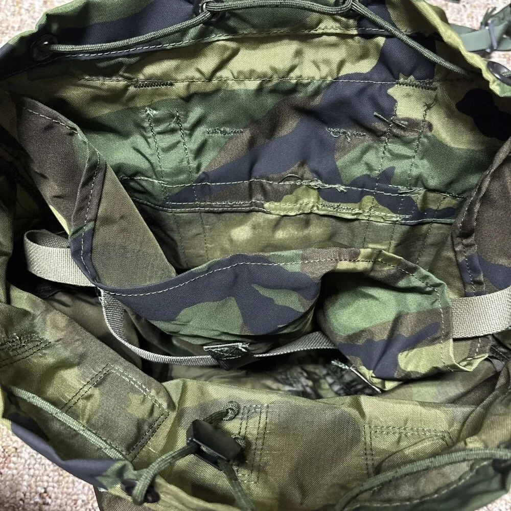 US Army Alice Rucksack Combat Field Pack Medium Woodland Camouflage- 17H, 12x6